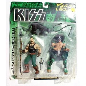 McFarlane Peter Criss Action Figure 1998 KISS Psycho Circus Animal Wrangler Toy